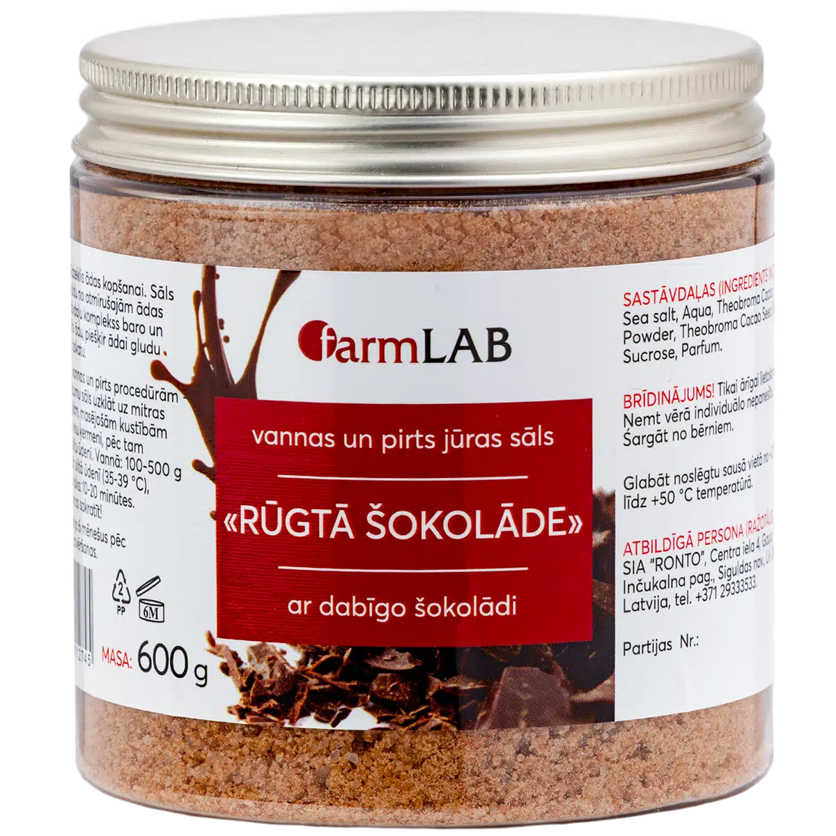FarmLab Bitter Chocolate bath salt